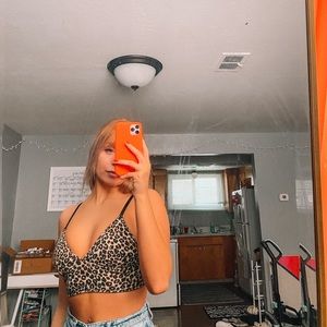 Cheetah bralette
